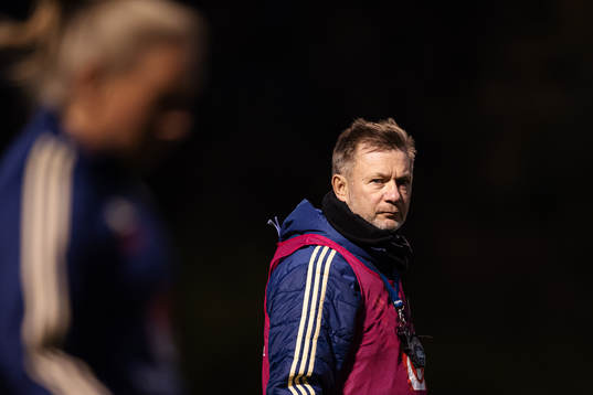 Head coach Peter Gerhardsson of the Swedish women’s