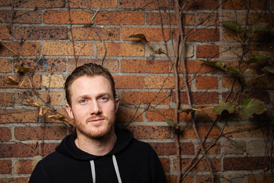 Gustav Nyquist of Columbus Blue Jackets poses for a portrait