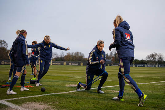 Lina Hurtig of the Swedish women’s national football team