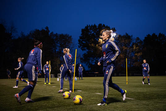 Nathalie Björn of the Swedish women’s national football