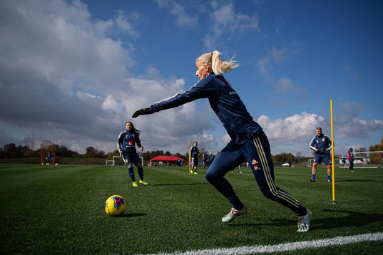 Sofia Jakobsson of the Swedish women’s national football