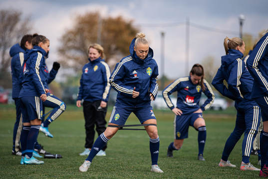 Hanna Bennison of the Swedish women’s national football
