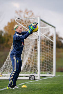 Hedvig Lindahl of the Swedish women’s national football