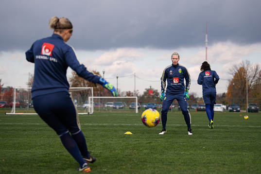 Hedvig Lindahl of the Swedish women’s national football