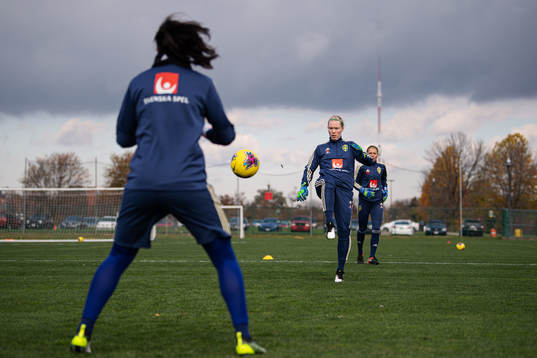 Hedvig Lindahl of the Swedish women’s national football