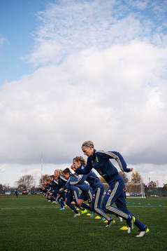 Lina Hurtig of the Swedish women’s national football team