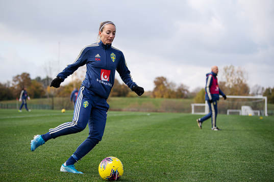 Kosovare Asllani of the Swedish women’s national football