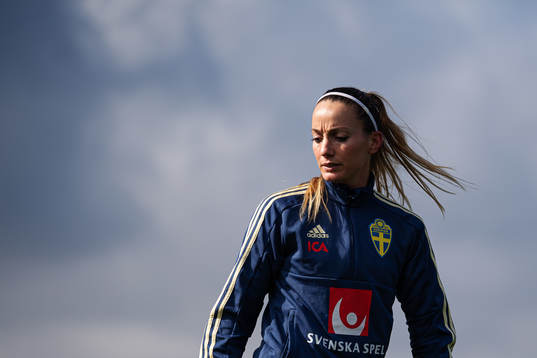 Kosovare Asllani of the Swedish women’s national football