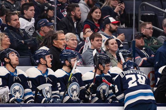 Columbus head coach John Tortorella