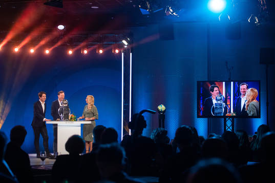 Kim Bergstrand och Thomas Lagerlöf, Djurgården vinnare i
