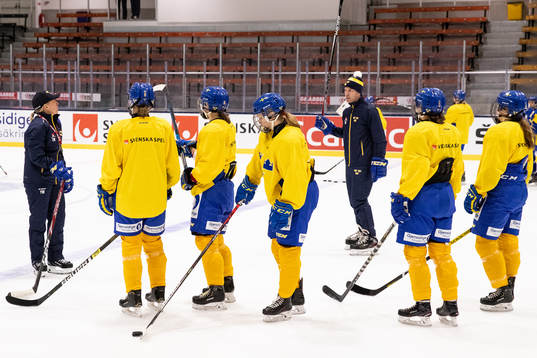 Head Coach Ylva Martinsen and Goalie Coach Ola Kahem of