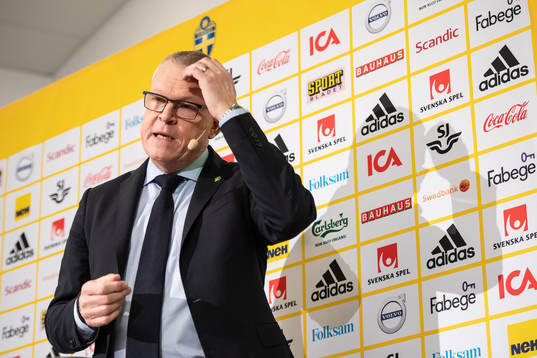 Head coach Janne Andersson of Sweden