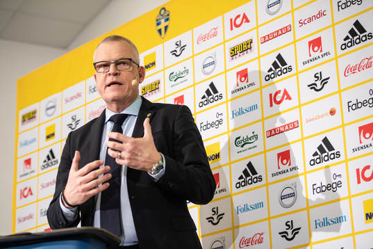 Head coach Janne Andersson of Sweden