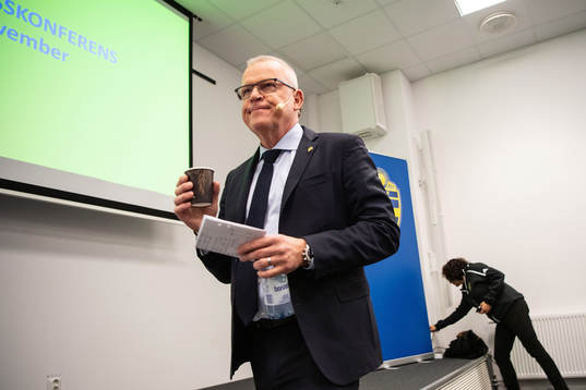 Head coach Janne Andersson of Sweden