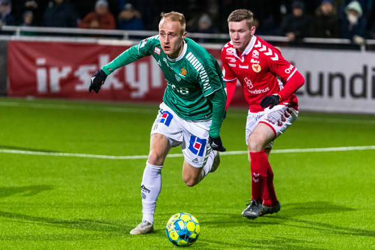 Brages Anton Lundin och Kalmars Viktor Agardius