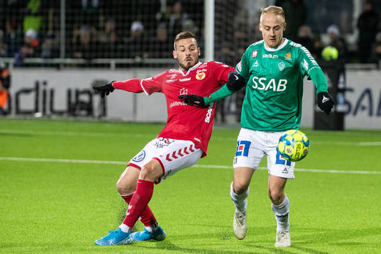 Kalmars Fidan Aliti och Brages Pontus Hindrikes Bergström