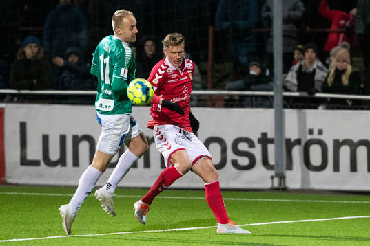 Brages Anton Lundin och Kalmars Viktor Agardius