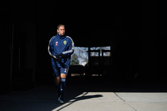 Jonna Andersson of the Swedish women’s national football