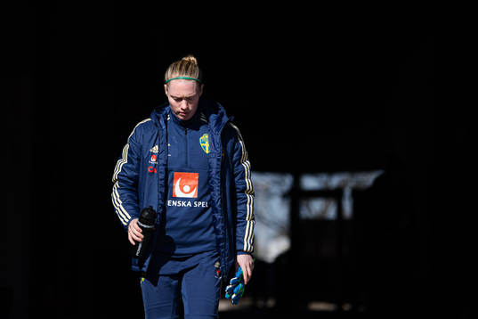 Hedvig Lindahl of the Swedish women’s national football