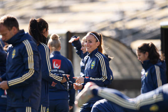 Kosovare Asllani of the Swedish women’s national football