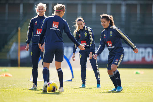 Kosovare Asllani of the Swedish women’s national football