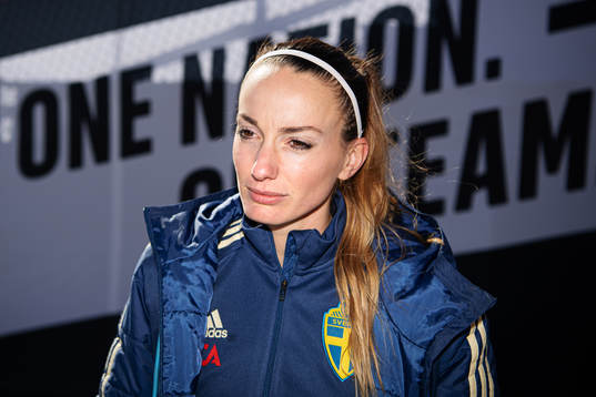 Kosovare Asllani of the Swedish women’s national football