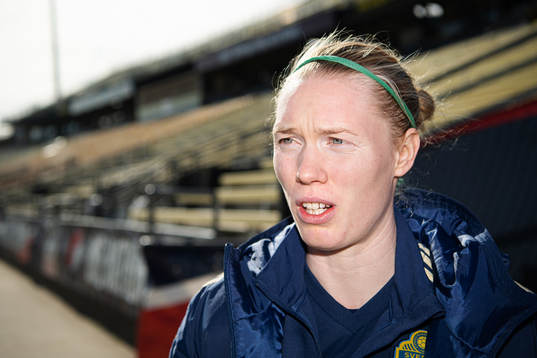 Hedvig Lindahl of the Swedish women’s national football