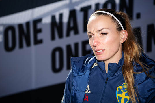 Kosovare Asllani of the Swedish women’s national football
