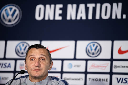 Head coach Vlatko Andonovski of the US women’s national