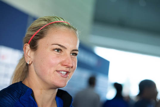 Lindsey Horan of the US women’s national football team