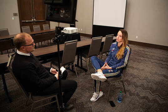 Kosovare Asllani, spelare i Sveriges damfotbollslandslag,