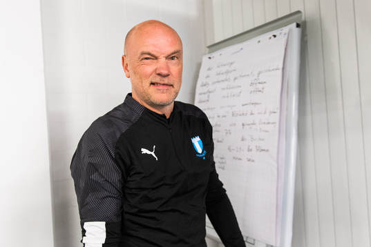 Uwe Rösler, head coach of Malmö FF