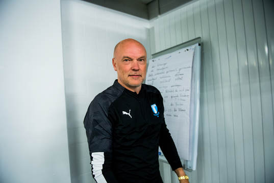 Uwe Rösler, head coach of Malmö FF
