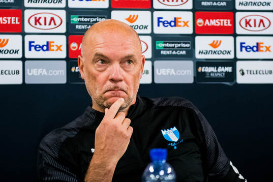 Uwe Rösler, head coach of Malmö FF