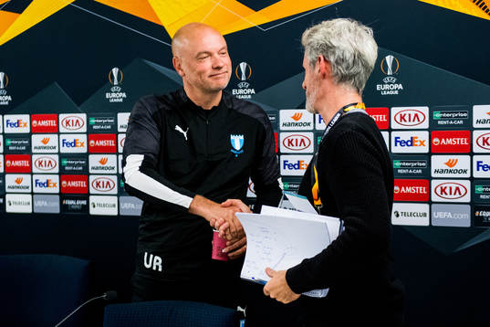 Uwe Rösler, head coach of Malmö FF