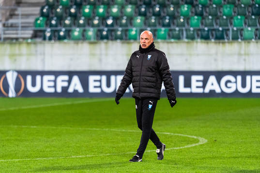 Uwe Rösler, head coach of Malmö FF