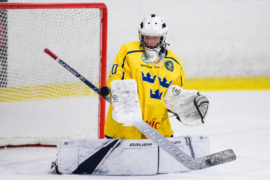 Sveriges målvakt Ebba Svensson Träff