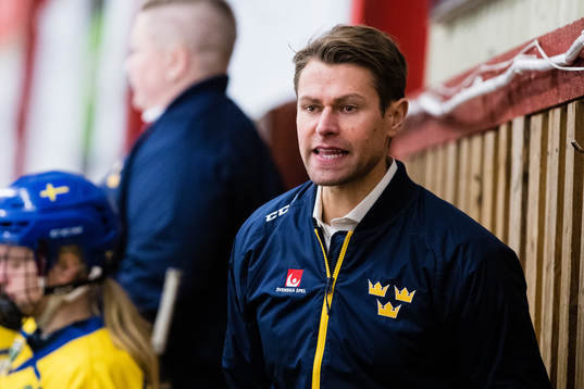 Sveriges förbundskapten Alexander Bröms