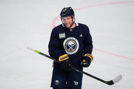 Johan Larsson of Buffalo Sabres