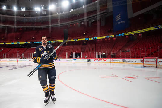 Marcus Johansson of Buffalo Sabres