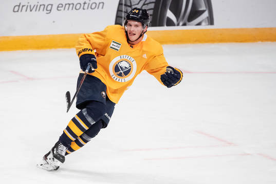 Lawrence Pilut of Buffalo Sabres
