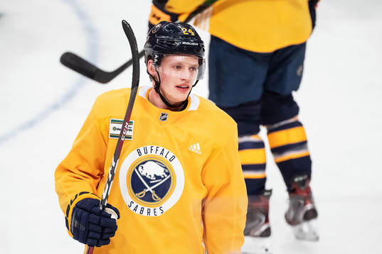 Lawrence Pilut of Buffalo Sabres