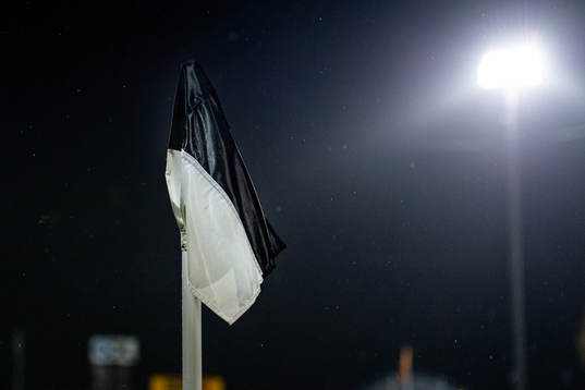 Hörnflagga på Landskrona IP
