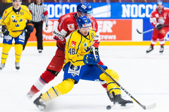 Radim Zohorna of Czech Republic and Carl Klingberg of