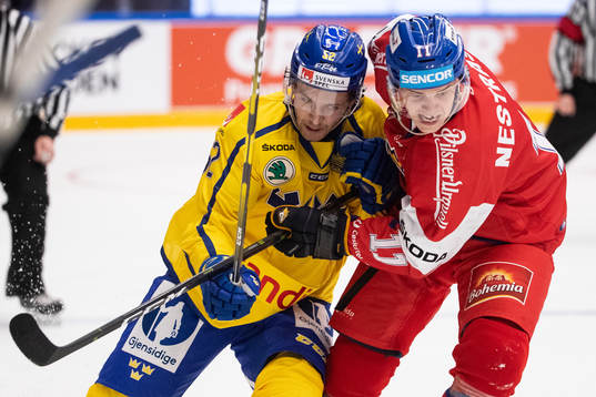 Arvid Lundberg of Sweden och Andrej Nestrasil of Czech