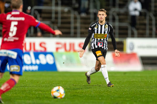 Landskronas Jacob Ondrejka gestikulerar