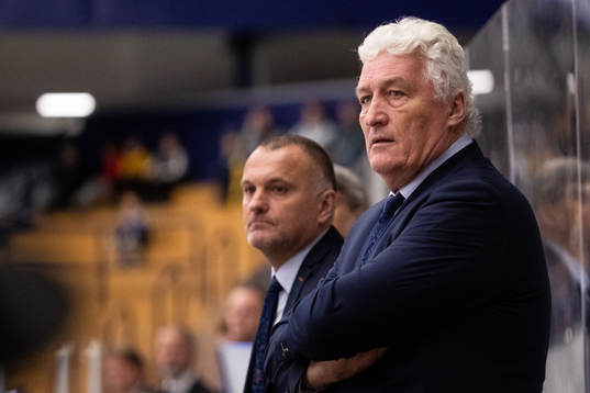 Head Coach Milos Riha of Czech Republic