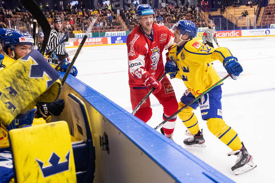 Andrej Sustr of Czech Republic  och Max Friberg of Sweden