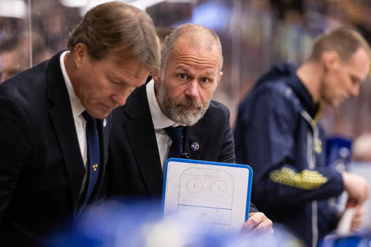 Assistant Coach Markus Åkerblom of Sweden