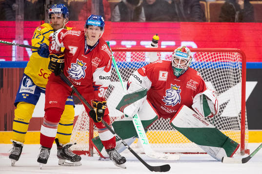 Max Friberg of Sweden and Jakub Krejcik of Czech Republic
